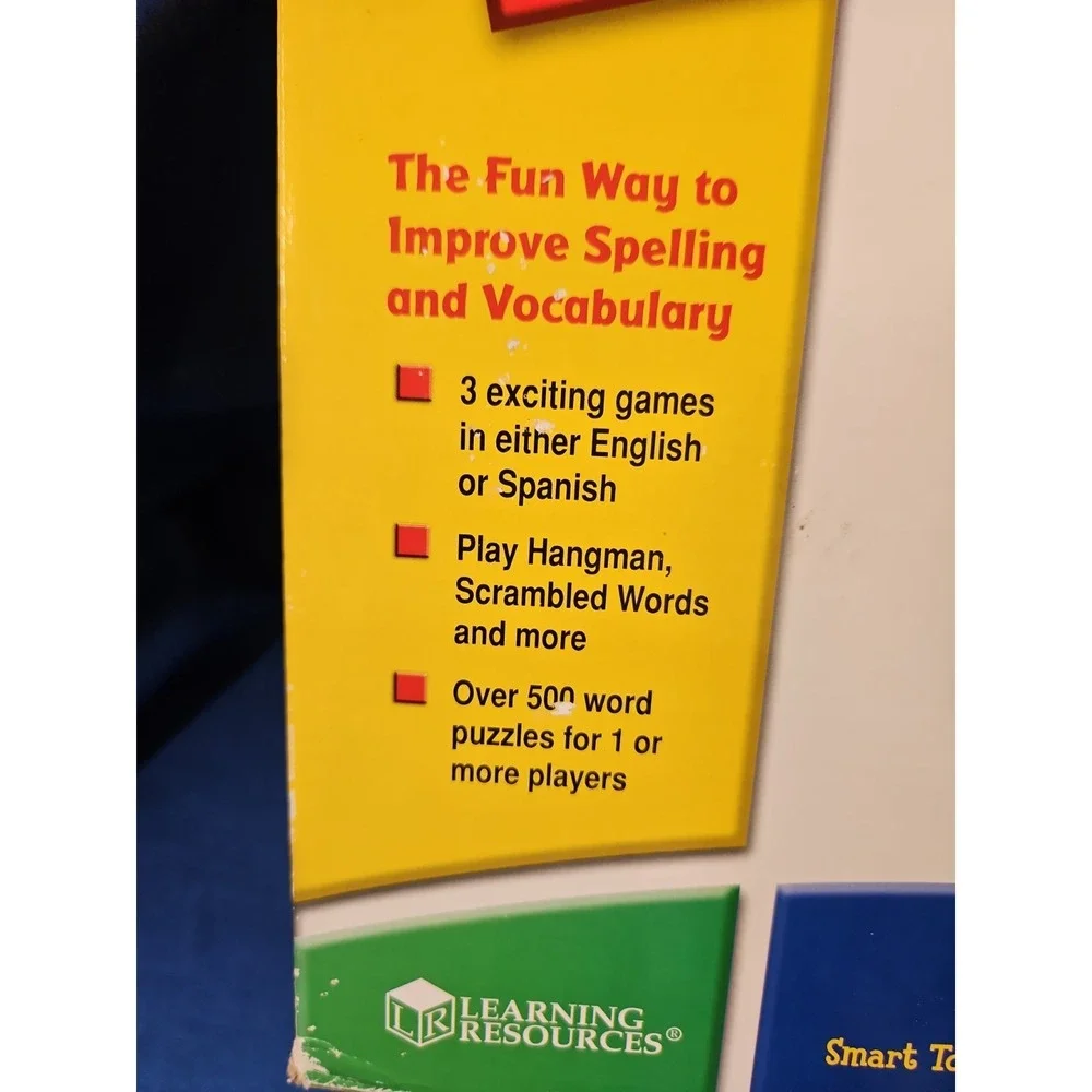 Educational‎ Electronic Word Arcade Learning Game Alphaball Spanish English 6+